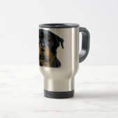 Mug De Voyage Rotweiler Eyes (Devant droit)
