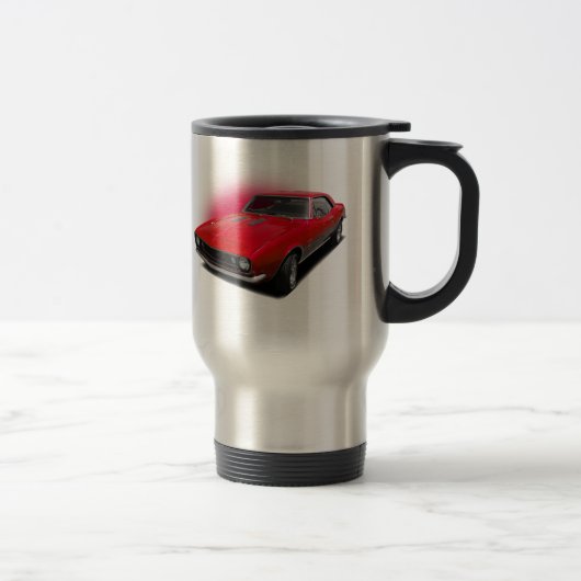 Mug De Voyage Rouge 67 (Droit)