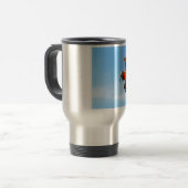 Mug De Voyage Rouge Baron Bi Plane (Devant gauche)