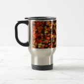 Mug De Voyage Rouge clair Jaune d'automne Maple Feuilles (Gauche)
