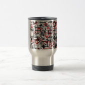 Mug De Voyage Rouge partout (Centre)