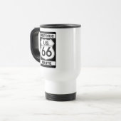 Mug De Voyage Route historique 66 White (Devant gauche)