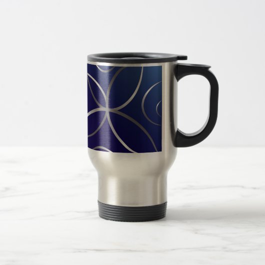 Mug De Voyage Routes argentées (Droit)
