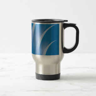 Mug De Voyage routes en bleu