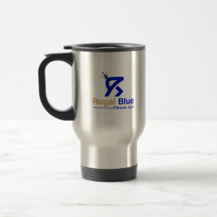 Mug De Voyage Royal Blue Fitness Water Bottle
