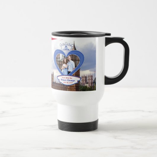 Mug De Voyage Royal British Baby Prince George (Droite)