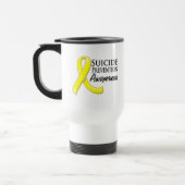 Mug De Voyage Ruban de conscience de prévention de suicide (Gauche)