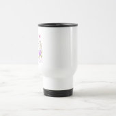Mug De Voyage Ruban de rose pourpre 60e anniversaire (Centre)