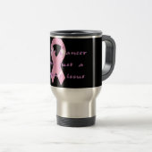 Mug De Voyage Ruban rose de KRW - pas simplement la question des (Devant droit)