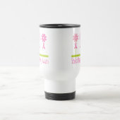 Mug De Voyage Ruban rose pour ma maman (Centre)