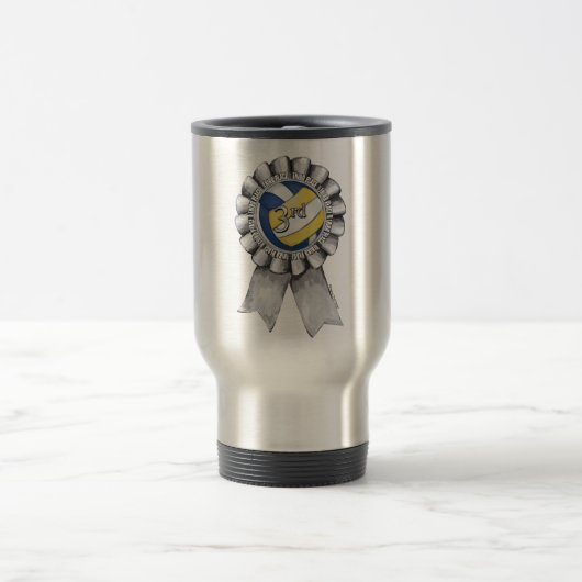 Mug De Voyage Rubans de volleyball 3e (Centre)