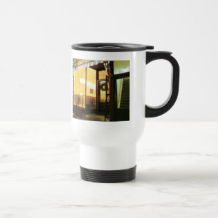 Mug De Voyage Rue Café - magie de pont pendant la nuit