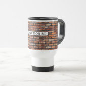 Mug De Voyage Rue du couronnement - Signe (Devant droit)