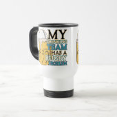 Mug De Voyage Rugby potable d'équipe (Devant gauche)