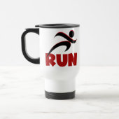 Mug De Voyage RUN rouge (Gauche)