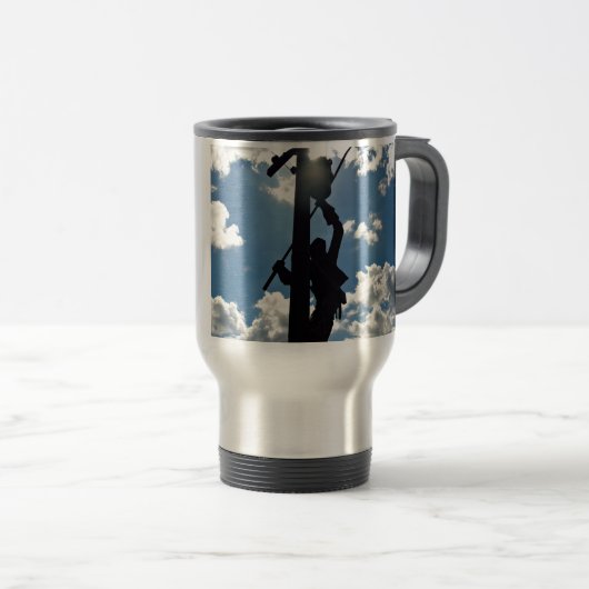 Mug De Voyage Rusty the Lineman (Devant droit)