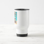 Mug De Voyage RV rétro et palmiers (Centre)