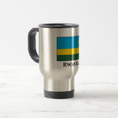 Mug De Voyage Rwanda Drapeau Voyage Musique (Devant gauche)
