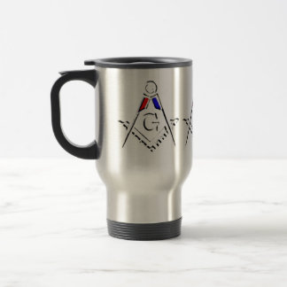 Mug De Voyage (RWB) Esprit maçonnique
