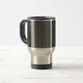 Mug De Voyage Rythme vertical (Devant gauche)