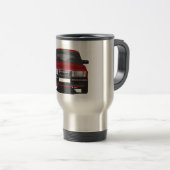 Mug De Voyage Saab 900 turbo (rouge) (Devant droit)