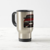 Mug De Voyage Saab 900 turbo (rouge) (Devant gauche)