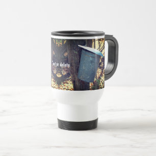 Mug De Voyage Sac de sirop d'érable personnalisé