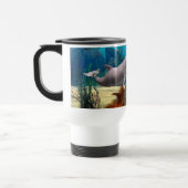 Mug De Voyage Sad Mermaid and Dolphin (Gauche)