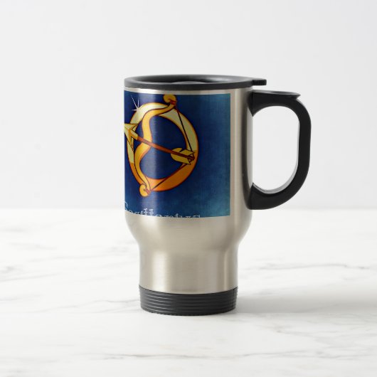 Mug De Voyage Sagittaire de signe d'astrologie (Droit)