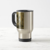 Mug De Voyage Saint George – Premium "Sunburst Gold" Art (Devant gauche)