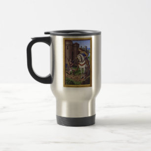 Mug De Voyage Saint Martin de Tours coupant son manteau en deux