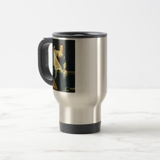 Mug De Voyage Saint Veronica par Bernardo Strozzi (Devant gauche)