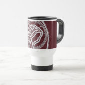 Mug De Voyage Sainte Vierge Marie, dentelle (Devant droit)