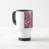 Mug De Voyage Sakura Pink Cherry Blossom Sky (Devant gauche)