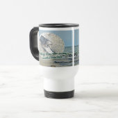 Mug De Voyage Salutations des belles plages du New Jersey (Devant gauche)