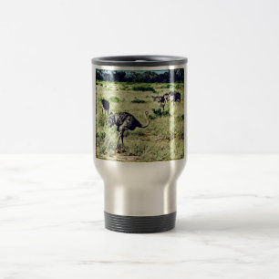 Mug De Voyage Samburu Ostriches