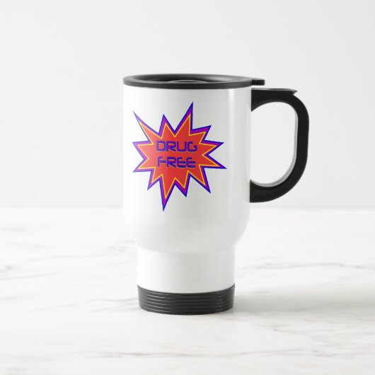 Mug De Voyage Sans drogue (Droite)