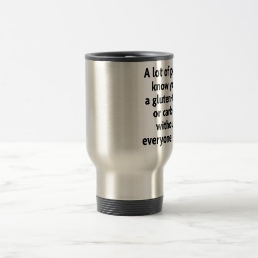 Mug De Voyage sans glucides (Centre)