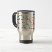 Mug De Voyage Sans musique, la vie Bb (Devant gauche)