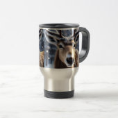 Mug De Voyage Santas Assez Près Du Rindeer, (Devant droit)