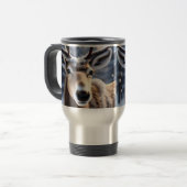 Mug De Voyage Santas Assez Près Du Rindeer, (Devant gauche)