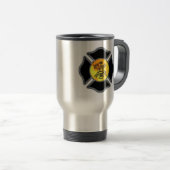 Mug De Voyage Sapeur-pompier maltais (Devant droit)