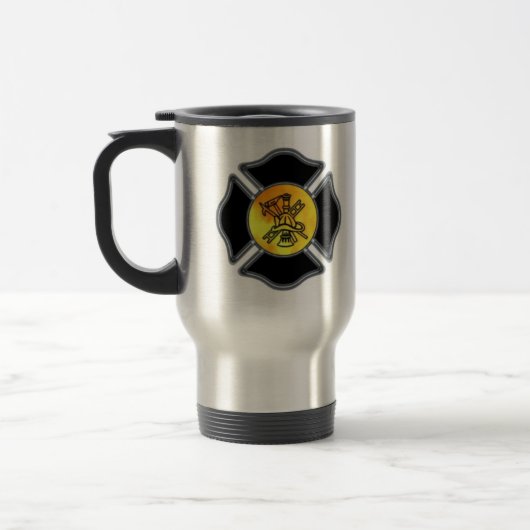 Mug De Voyage Sapeur-pompier maltais (Gauche)