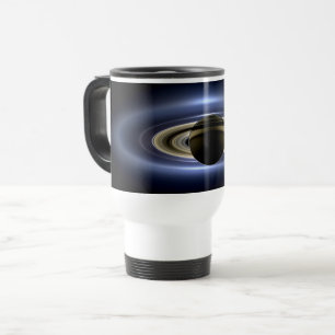 Mug De Voyage Saturne Éclipse le Soleil de Cassini Orbiter