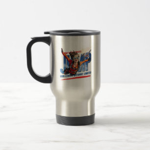 Mug De Voyage Saut en parachute - Ressentez la liberté au-dessus