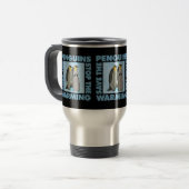 Mug De Voyage Sauvez les pingouins (Devant gauche)