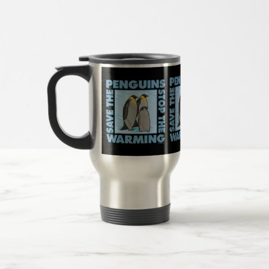 Mug De Voyage Sauvez les pingouins (Gauche)