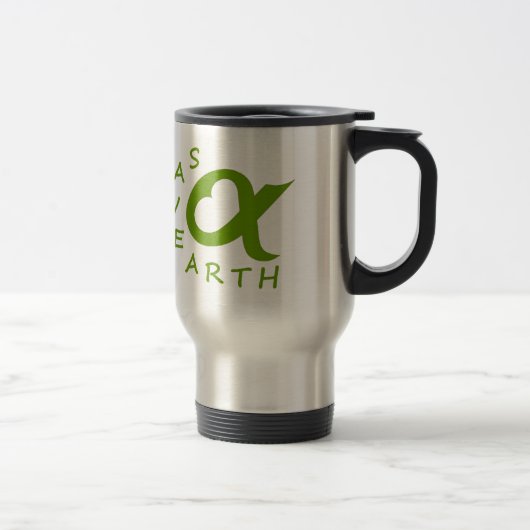 Mug De Voyage save earth planète (Droit)