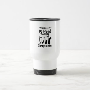 Mug De Voyage Saxophone - Types de saxophones