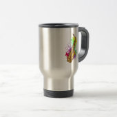 Mug De Voyage Saxophoniste (Devant droit)